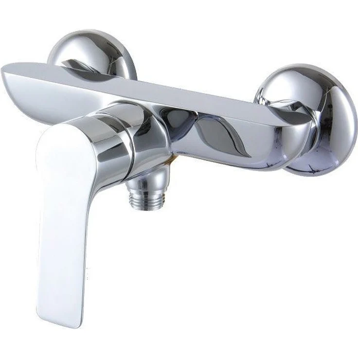Primaster Duscharmatur Nürnberg, Einhebelmischer mit verchromter Oberfläche und Rückflussverhinderer