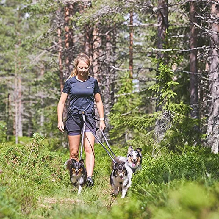 Non-Stop Dogwear Line Harness 5.0, Ergonomisches Hundegeschirr mit Y-förmigem Halsausschnitt, 3M Reflektoren und verstellbarer Passform, Blau – Bild 6