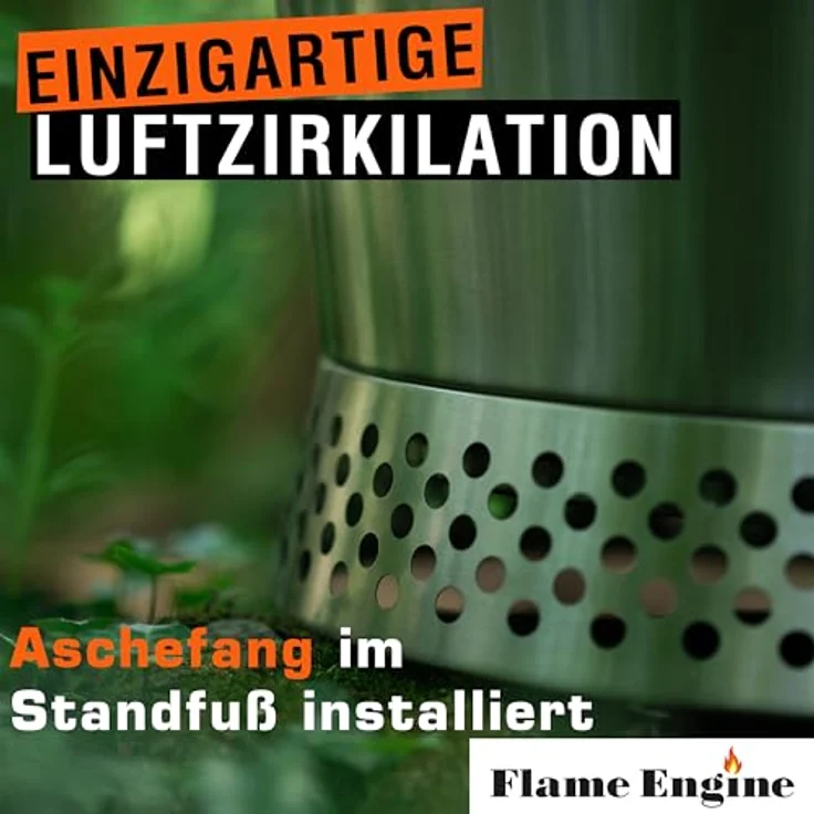 Flame Engine Feuerschale Vulcano Vesuv – Bild 5
