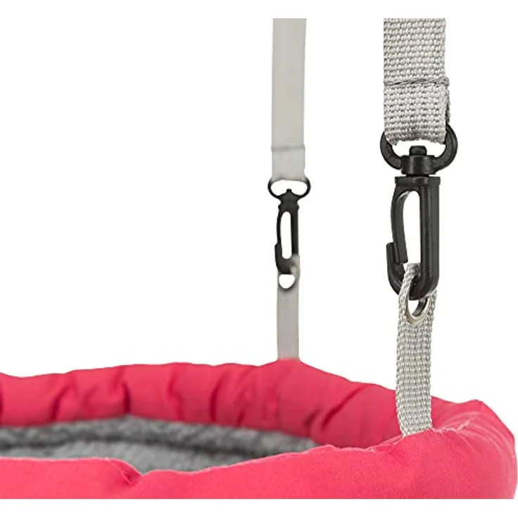 TRIXIE Tierbett Trixie Kuschelbett für Nager - ca. 25 cm, Nylon und Lammfellimitat, Braun-Natur oder Grün-Grau – Bild 4