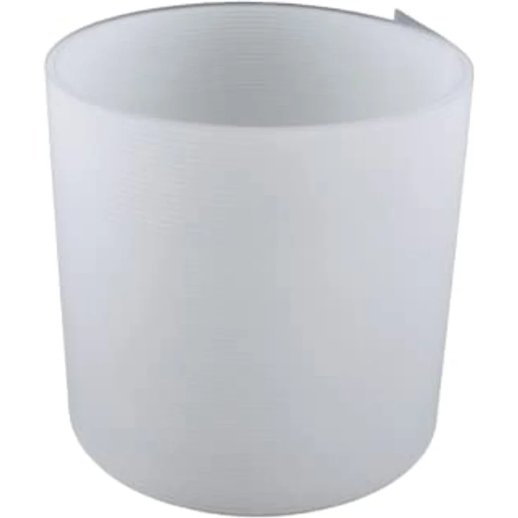 Gartenwelt Riegelsberger PREMIUM PP Sichtschutzstreifen für Doppelstabmatten Farbe Transparent RAL 5010 Sichtschutz Streifen Zaun 2535 x 190 x 1,35 mm 1 Stück – Bild 3