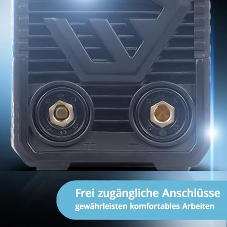 STAHLWERK ARC 160 MD - DC Schweißgerät, 160 Ampere Vollausstattung für MMA und WIG, inkl. Schutzhülle und Schweißhelm ST-450R – Bild 8