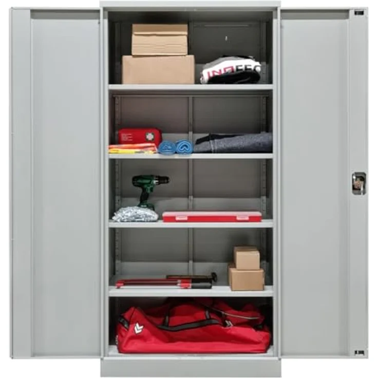 Inofec Metallschrank 195 x 92 x 42 cm – Bild 4