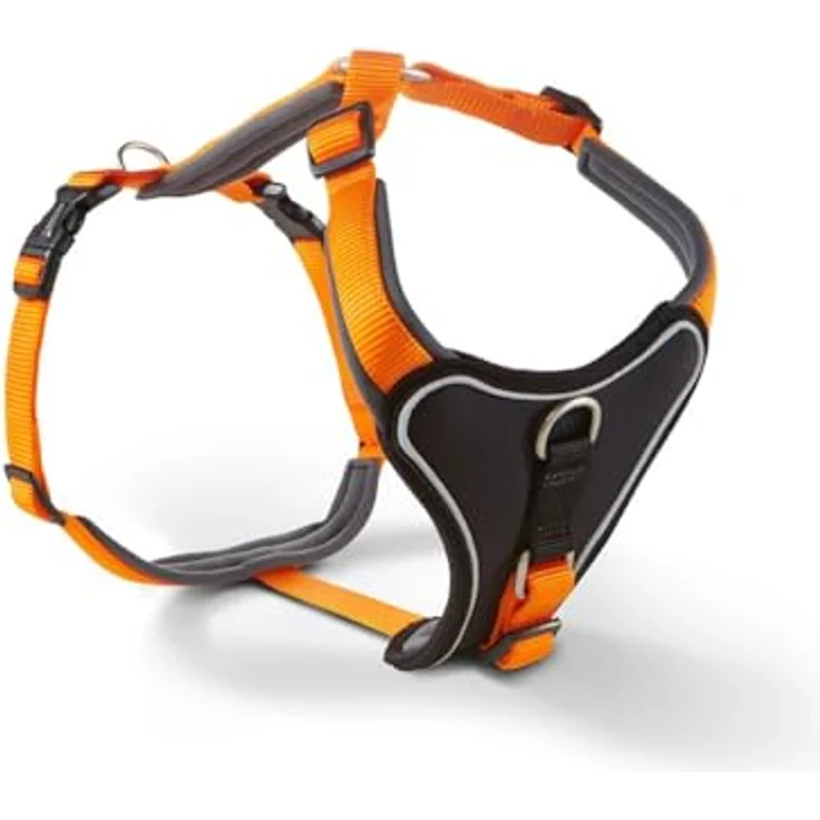 Wolters Hunde-Geschirr Professional Comfort, ergonomisches Geschirr mit reflektierenden Nähten und weicher Neopren-Polsterung, Größe 4 (Bauchumfang 45-50 cm) – Bild 9