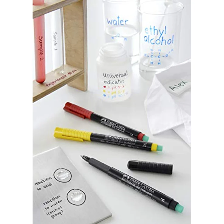 Dönges Permanent-Marker, schwarz (Beschriftungsstift Bezeichnungsstift) - Preisvergleich – Bild 4