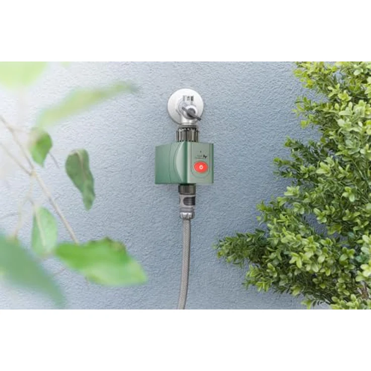 Royal Gardineer Elesion WLAN-Bewässerungscomputer BWC-610 mit Ventil, Wetterdatenabgleich via App, sprachsteuerbar, bis zu 10 Bewässerungszyklen pro Tag – Bild 4
