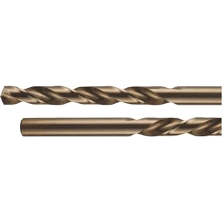 Makita D-17348 Metall-Spiralbohrer 4,0mm, HSS Co, Gesamtlänge 75mm, hohe Standzeit und Schnittgeschwindigkeit – Bild 1
