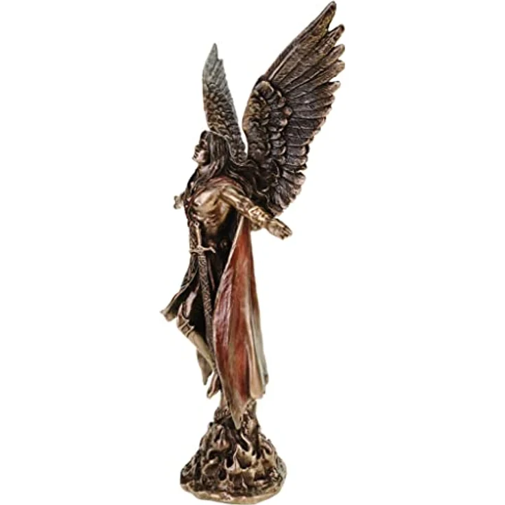 Erzengel Uriel Skulptur Figur Engel – Bild 4