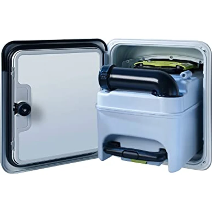 Dometic Kassettentoilette mit integriertem Bidet und Keramik-Inlay, Schmutzwassertank 19 L – Bild 4