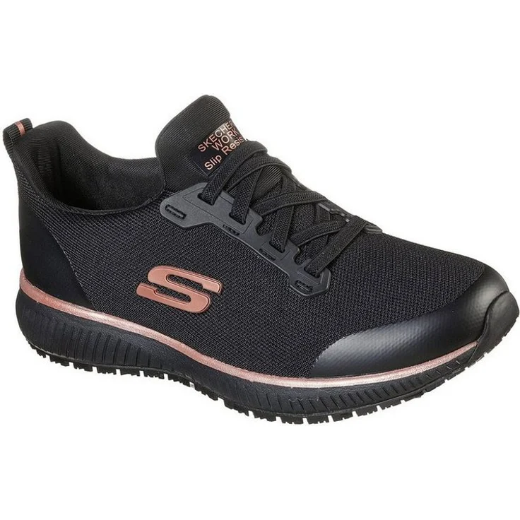 Skechers Skechers Squad SR Arbeitsschuh - Tragekomfort und Schutz, Schwarz – Bild 1