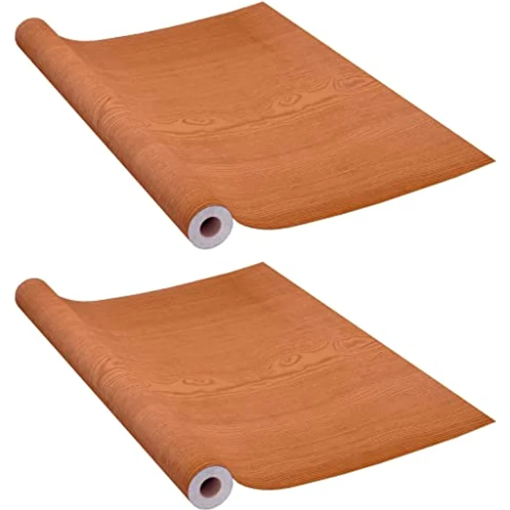 Türfolien Selbstklebend 4 Stk. Weißes Holz 210x90 cm PVC – Bild 3