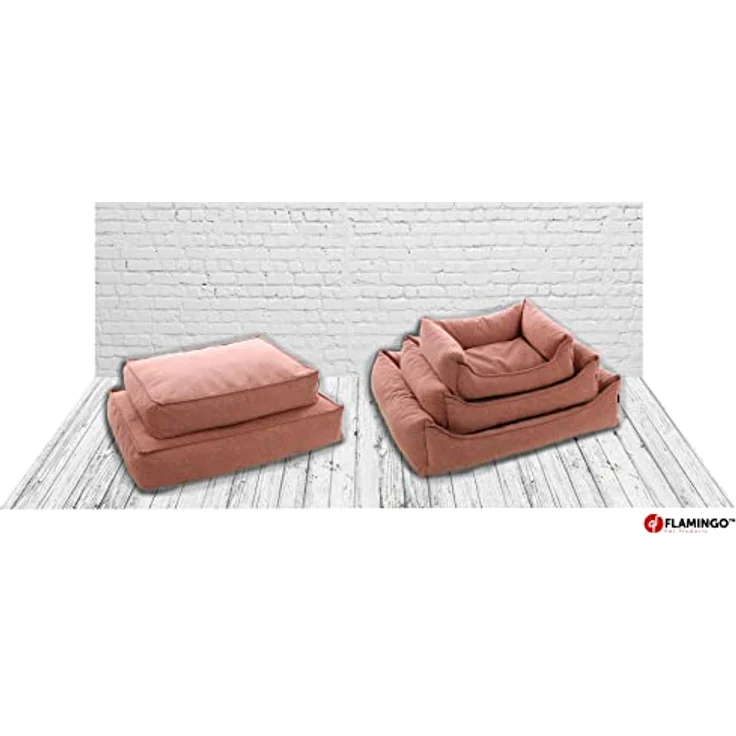Flamingo Kissen Avalon Rechteck Altrosa mit Memory Foam-Füllung 100x70x18cm – Bild 3