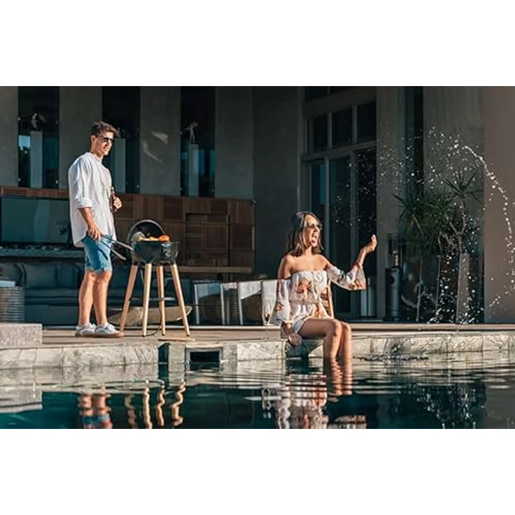 CADAC - E-Braai 40 FS Black - Kunststoff - Stahl - Holz - Elektrisch Grill – Bild 5