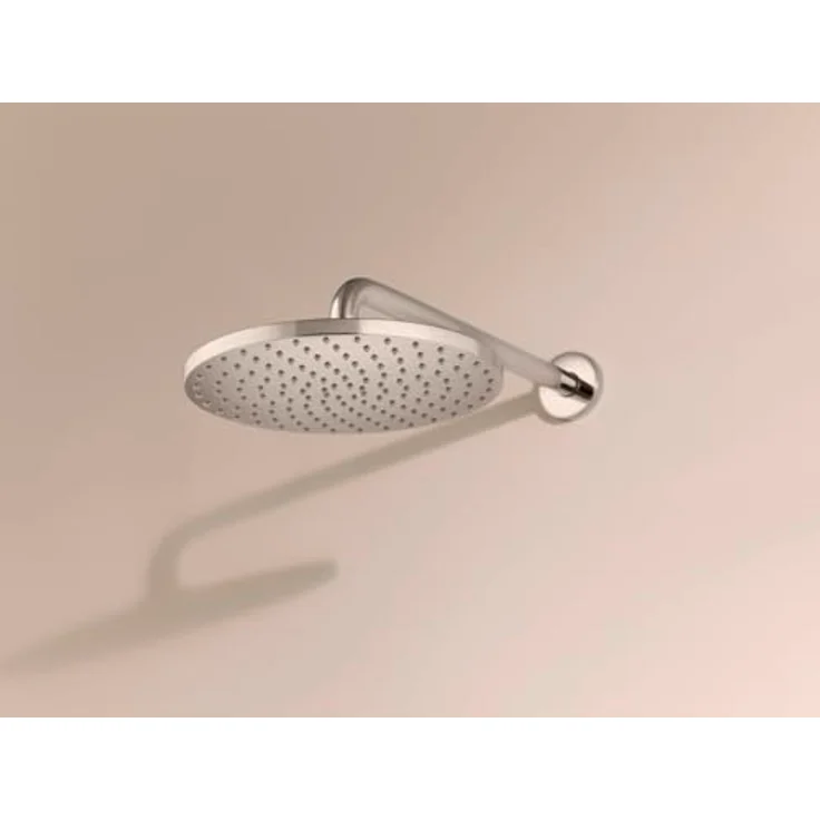 Hansa HANSAVIVA Duschbrause, Kopfbrause 25 cm Durchmesser, Chrom, Regenstrahl, Antikalk-Technologie, wandmontierbar – Bild 3