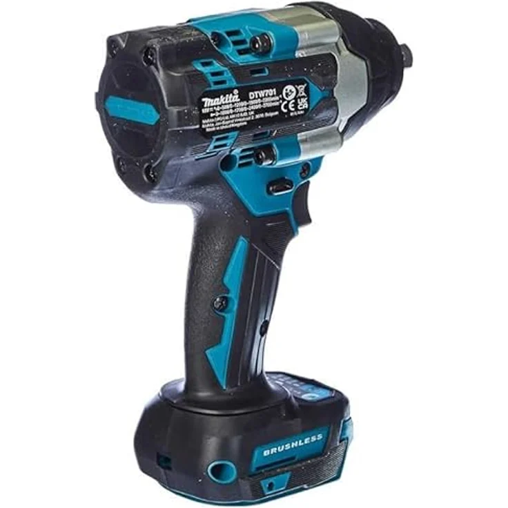 Makita DTW701ZJ, Schlagschrauber mit bürstenlosem Motor, 700 Nm Drehmoment, kompakt, inkl. Makpac 3 – Bild 5