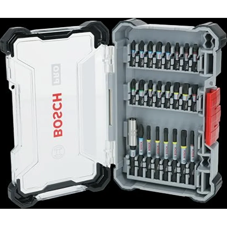 Bosch 24x PRO Impact Set, 24-tlg. (200 x 107 mm, Professional Zubehör Schraubendreher, Schraubendreher) – Bild 1