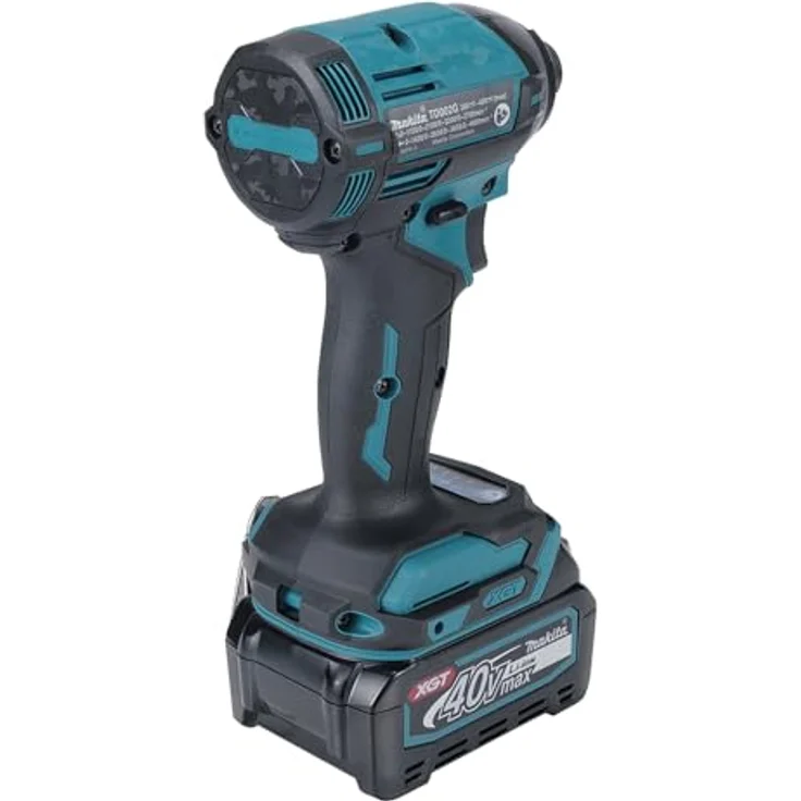 Makita TD002GD202 40 V Max Li-Ion XGT Brushless Schlagschrauber komplett mit 2 x 2,5 Ah Akkus und Ladegerät in Tragetasche – Bild 4