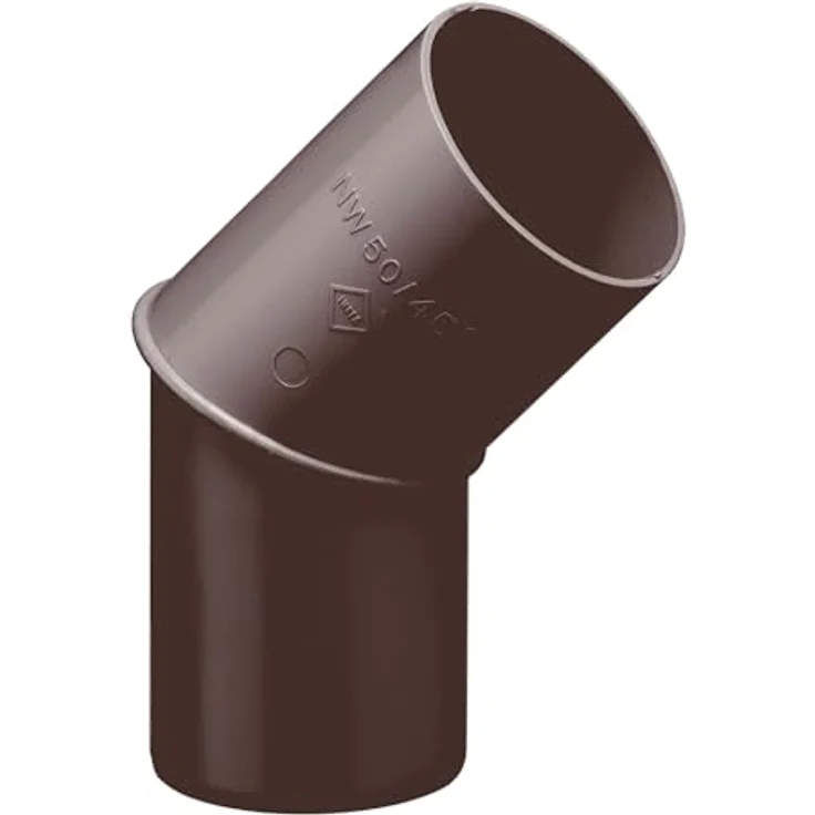 Protektor Rohrbogen PVC 45° DN75 Braun – Bild 2