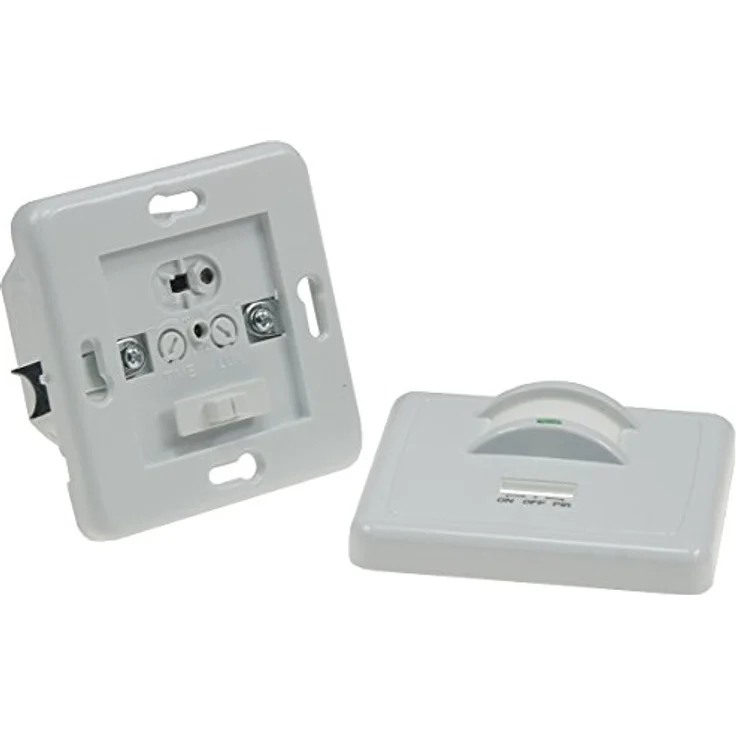 ChiliTec 3-Draht UP Bewegungsmelder 160° 9m Reichweite LED geeignet Unterputz Montage Infrarot 4 Stück Weiß – Bild 4