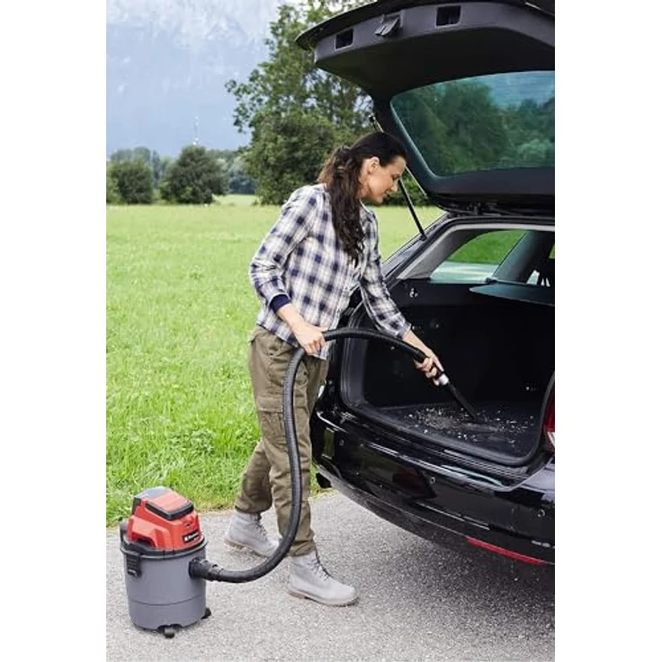 Einhell Akku-Nass-Trockensauger TC-VC 18-15 Power X-Change PXC ohne Akku ohne Ladegerät Beutel 15 Liter – Bild 2