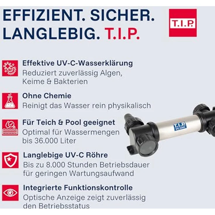 T.I.P. Pool-UV-C-Strahler SPU 36000 – Bild 6