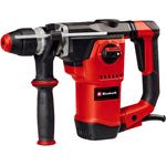 Einhell Bohrhammer TE-RH 32-1600 4F, kraftvoller Bohrer mit 1600 Watt und SDS-plus-Werkzeugaufnahme, rot