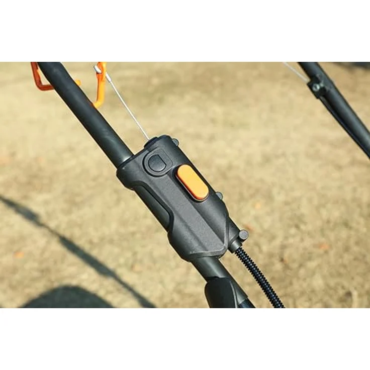 YARD FORCE Akku-Rasenmäher LM C46-EU, 46 cm Schnittbreite, 7-fach Schnitthöhenverstellung, inkl. Mulchfunktion und Fangkorb 55 l – Bild 7