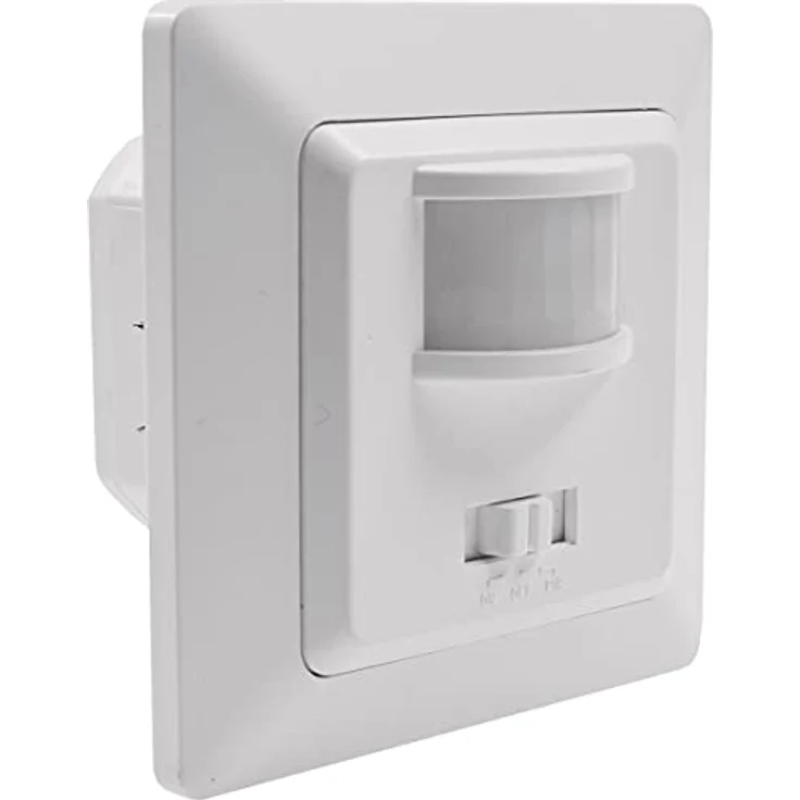 Milos Bewegungsmelder 160° Unterputz 2-Draht 250V, Ersetzt einen Lichtschalter LED 3-100Watt Weiß – Bild 2