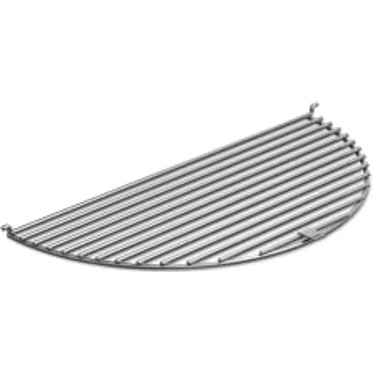 höfats - Bowl 70 Grillrost - polierter Edelstahl - rund - verwandelt Bowl Feuerschale in einen Grill - Grillstäbe 6mm Ø - einteilig, Halbkreis - Zubehör für alle Bowl Feuerschalen