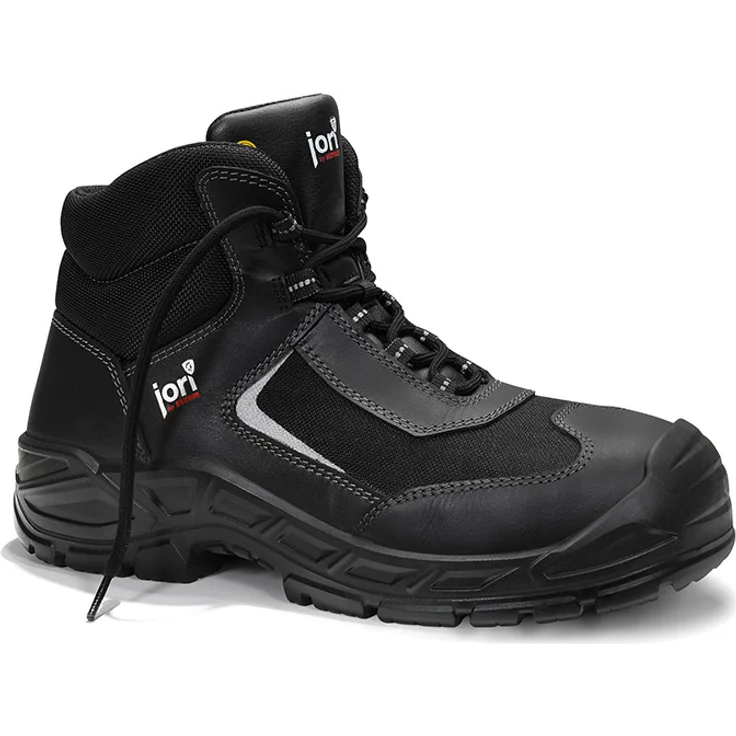 Elten Sicherheitsschnürstiefel jo_BUILDER Compo Mid ESD S3S, Gr. 41, antistatisch, wasserdicht, robuster Schutz