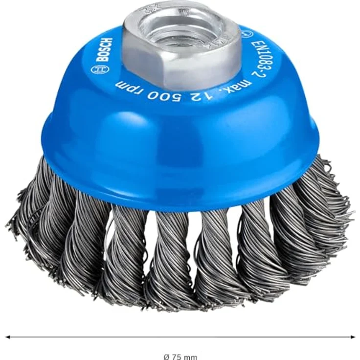 Bosch Professional Topfbürste, Drahtbürste 75 mm, Draht 0,3 mm - Preisvergleich – Bild 5