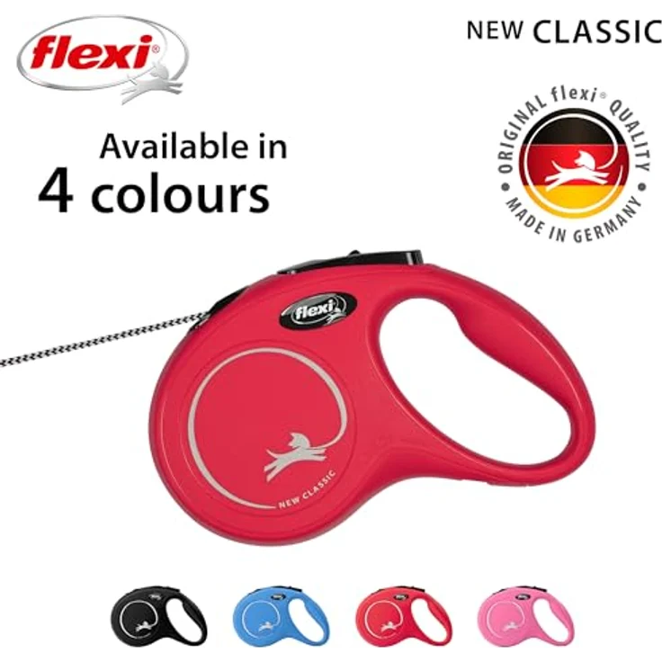 Flexi Hundeleine New Classic S Länge: 5 m, rot – Bild 5