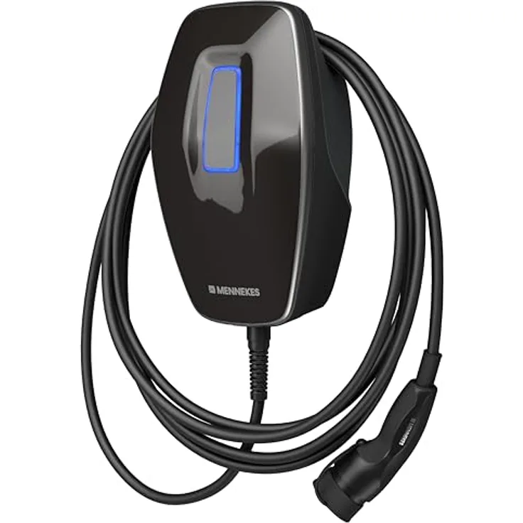 Mennekes 1311201205BK AMTRON 4You 110, Elektroauto Ladestation (Typ 2, 11 kW) - Schwarz