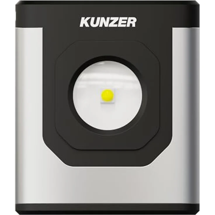 Kunzer PL-002 Minilampe LED 600 lm IP65, Kompaktleuchte mit Magnet, Karabiner und USB-Ladefunktion, 4 Betriebsmodi, stoßfest, 52 g – Bild 1