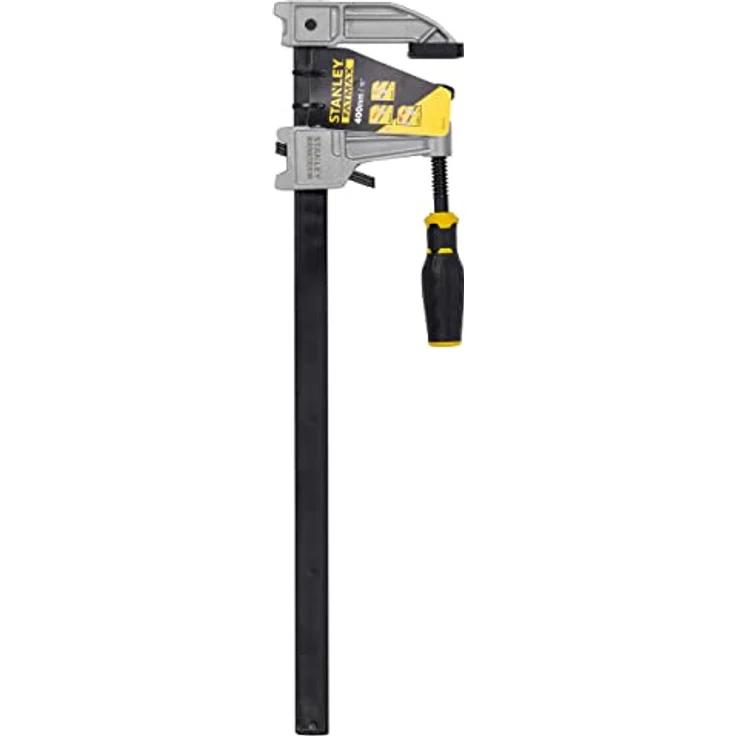 Stanley Sargento de tornillo FatMax 400mm, Zwingen mit 450 kg Anzugsdruck, Gusseisen-Gehäuse, kaltgewalzter Stahl – Bild 2