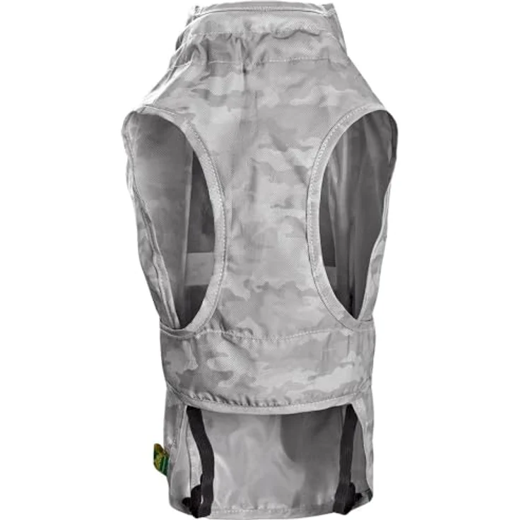 Hunter Tierbedarf Hunderegenmantel Hunde-Regenmantel Huka to go silber, reflektierendes Material, Camouflage-Design – Bild 2