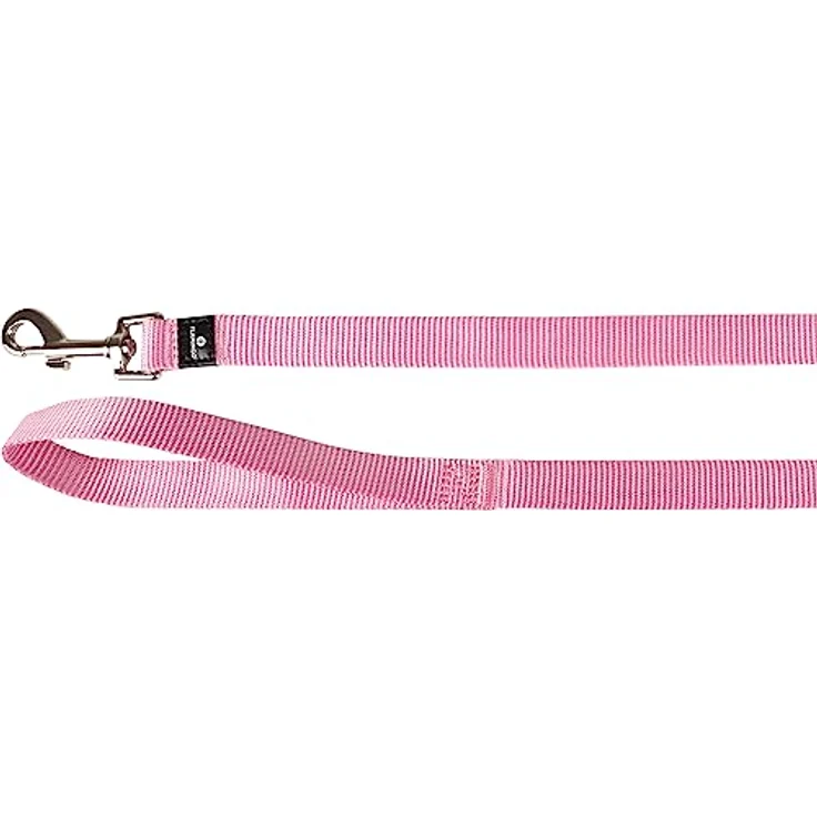 Flamingo Ziggi, Hundeleine 130cm aus strapazierfähigem Nylon, rosa, 20mm – Bild 1