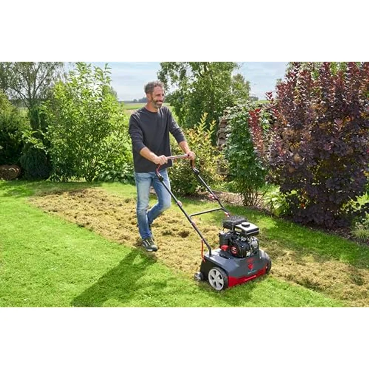 AL-KO Benzin-Vertikutierer 38.6 P Combi Care, 1,4 kW mit 38 cm Arbeitsbreite, inkl. Lüfterwalze und Fangkorb – Bild 5