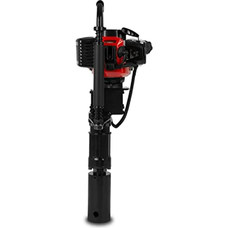 EBERTH GB1-RAM32, Benzin Pfahlramme mit 1,2 PS, 2-Takt Motor, max. Pfahldurchmesser 70mm, inkl. 2x Rammloch Adapter – Bild 6