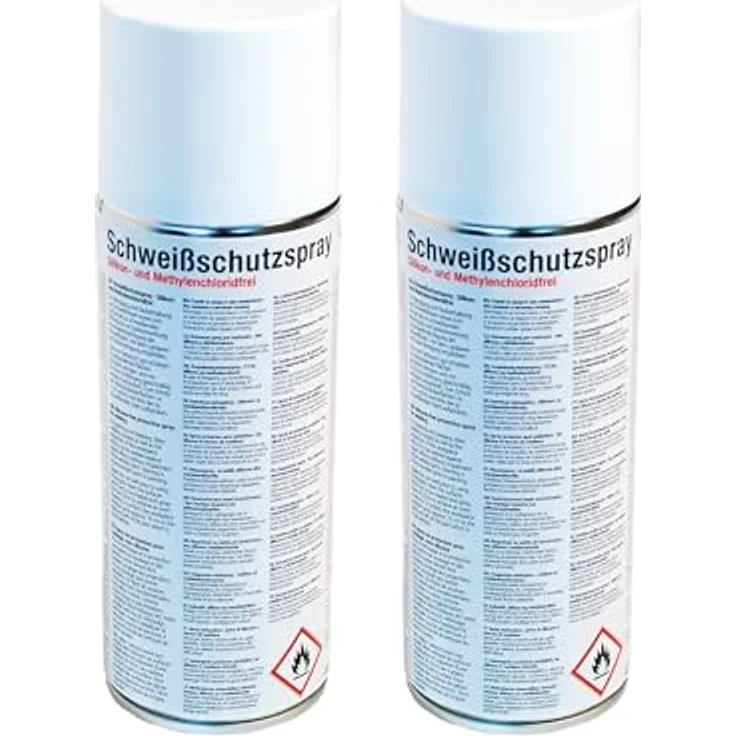 ROTHENBERGER Industrial Schweißschutzspray 2 x 400 ml, silikonfreies Trennspray zur Reinigung von Schweißdüsen und Schutz vor Anhaften von Schweißspritzern – Bild 1