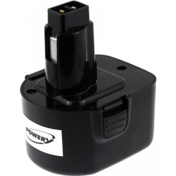 akku-net Akku für Black & Decker Akkuschrauber KC2000F, 2000mAh, 12V NiMH, Schwarz, hohe Leistung und Sicherheit
