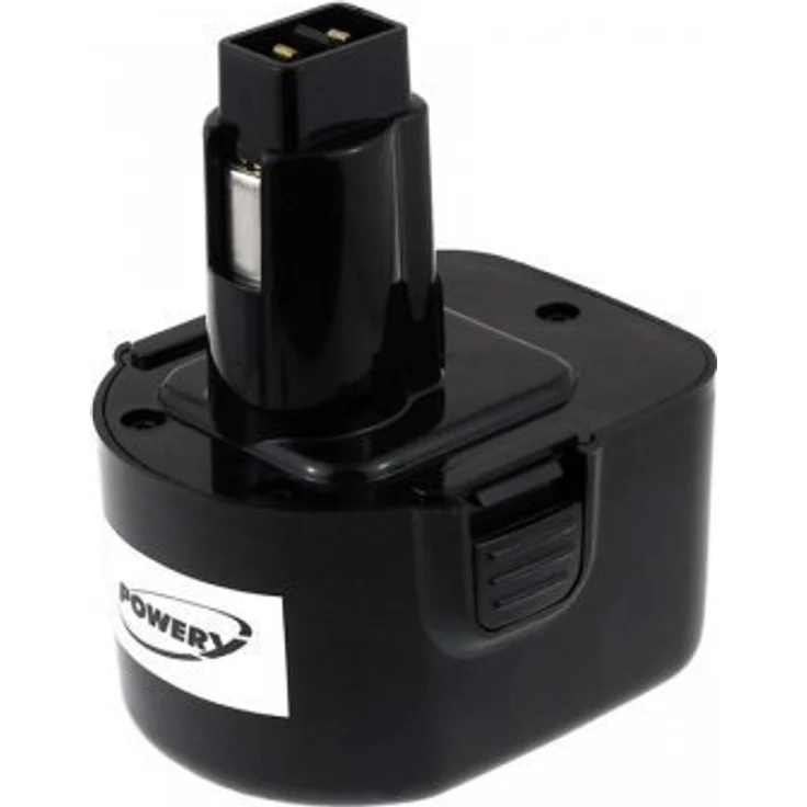 akku-net Akku für Black & Decker Akkuschrauber KC2000F, 2000mAh, 12V NiMH, Schwarz, hohe Leistung und Sicherheit – Bild 1