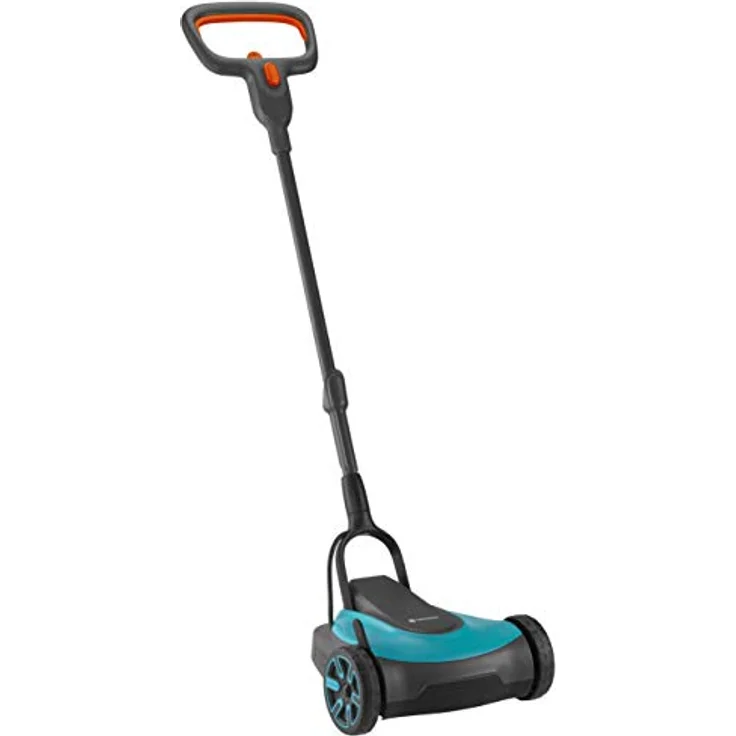 GARDENA Akku-Rasenmäher HandyMower Li-18-22 Ready-To-Use Set: Handrasenmäher, mit 22 cm Schnittbreite für bis zu 50 qm Rasenfläche, Schnitthöhe 30-50 mm, Mulchfunktion, inkl. 18 V Akku (5023-20) – Bild 2