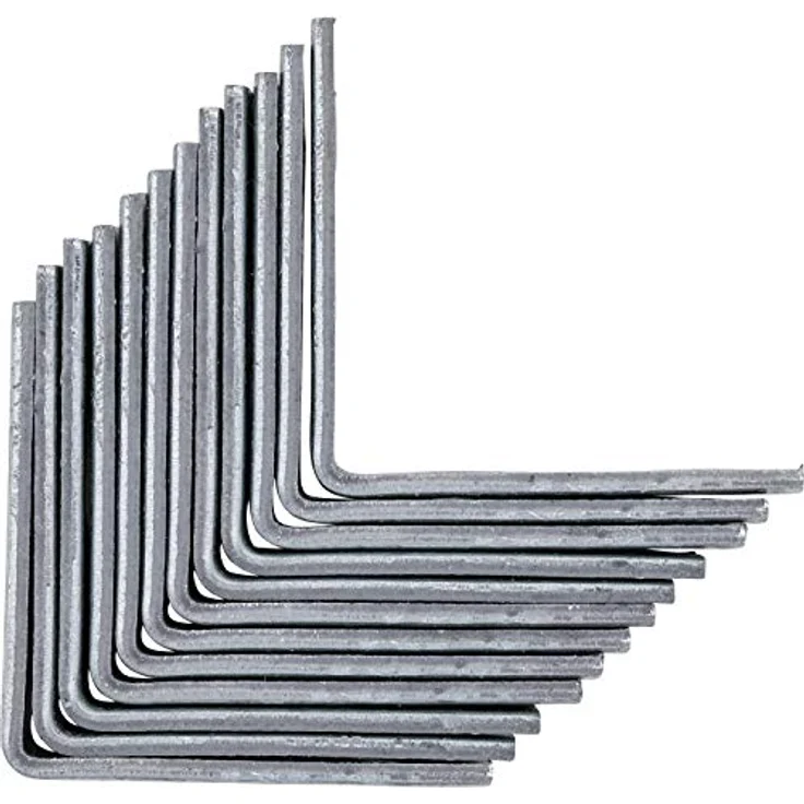 BGS Diy 80944 | Stuhlwinkel | 40 x 40 x 15 mm | 12-tlg. – Bild 2