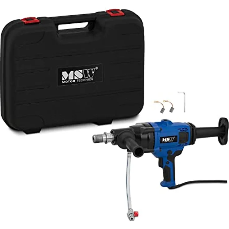 MSW MSW-DDM150 Kernbohrgerät 2.000 W 1.950 U/min für Bohrer bis 150 mm Durchmesser Kernbohrmaschine Kernbohrer