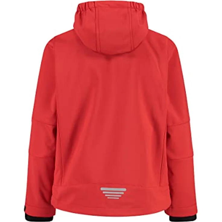 CMP Jungen Softshelljacke Fix Hood 3A00094, winddicht und wasserabweisend, blau – Bild 2