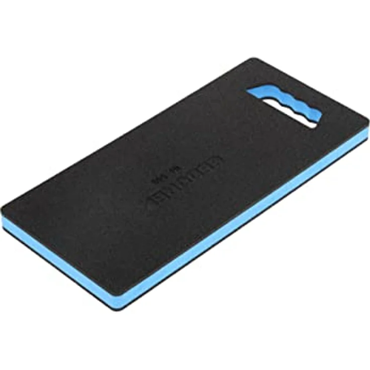 GEDORE Kniebrett mit Griffmulde, Zuverlässiger Schutz für die Knie, Fester Schaumstoff, Blau/Schwarz, 450 x 210 x 30 mm - Preisvergleich – Bild 3
