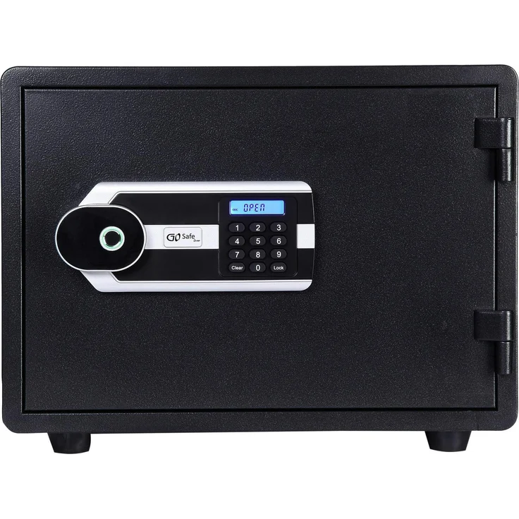 Olympia Olymp Tresor GOsafe 5350FP, Einwurftresor mit Fingerprint und Elektronikschloss, feuerfest, 19 l