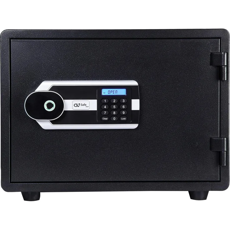 Olympia Olymp Tresor GOsafe 5350FP, Einwurftresor mit Fingerprint und Elektronikschloss, feuerfest, 19 l