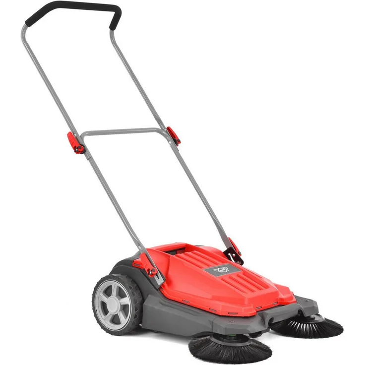Hecht Handkehrmaschine 8065, manuell mit 20L Sammelbehälter, 65 cm Arbeitsbreite, 2600 m² Flächenleistung, 6,9 kg